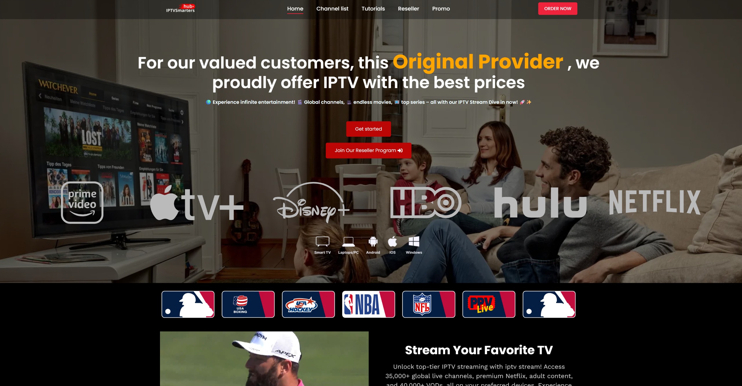 Smarters Hub homepage